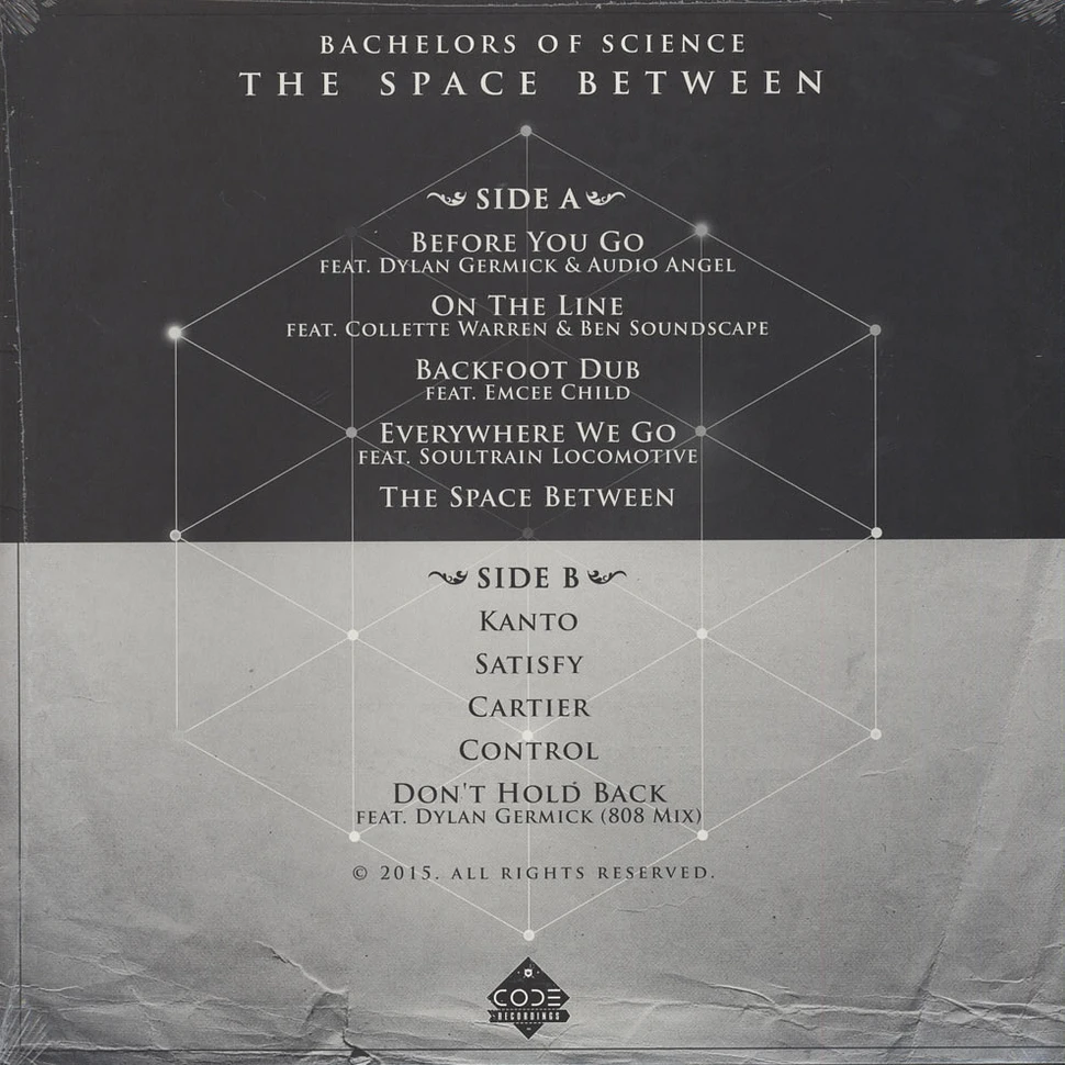 Bachelors Of Science - The Space Between