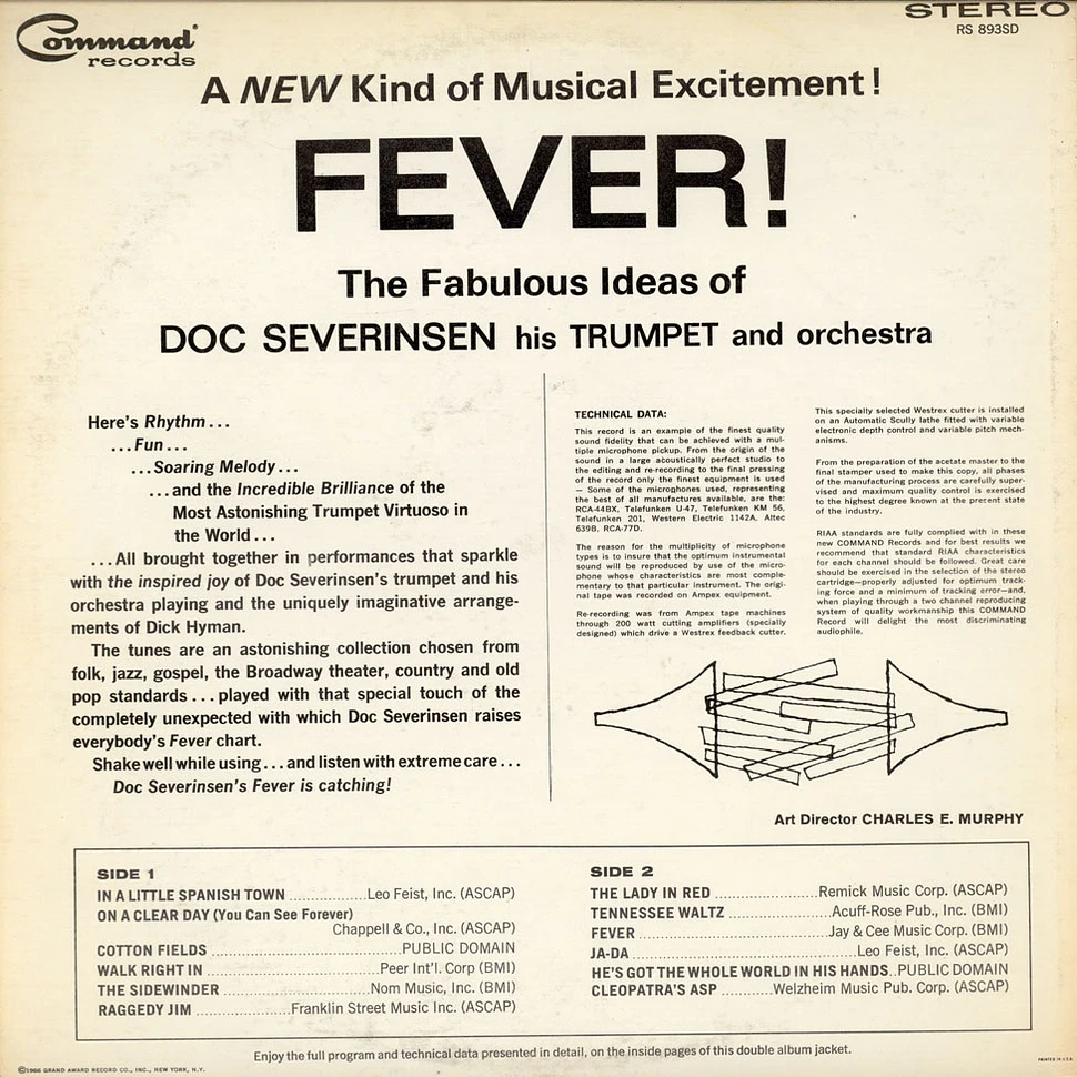 Doc Severinsen And His Orchestra - Fever!