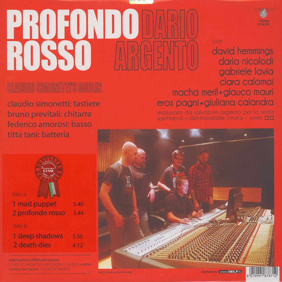 Claudio Simonetti's Goblin - OST Profondo Rosso