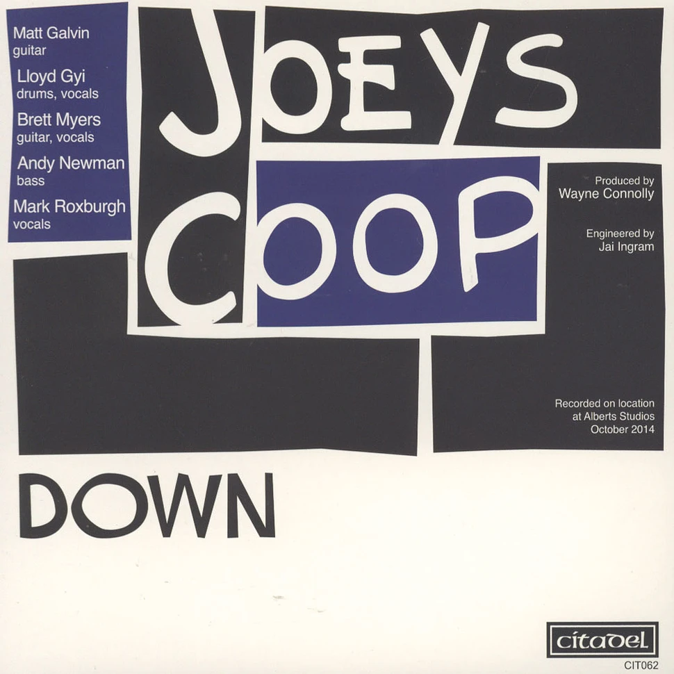 Joeys Coop - Take Me Away / Down