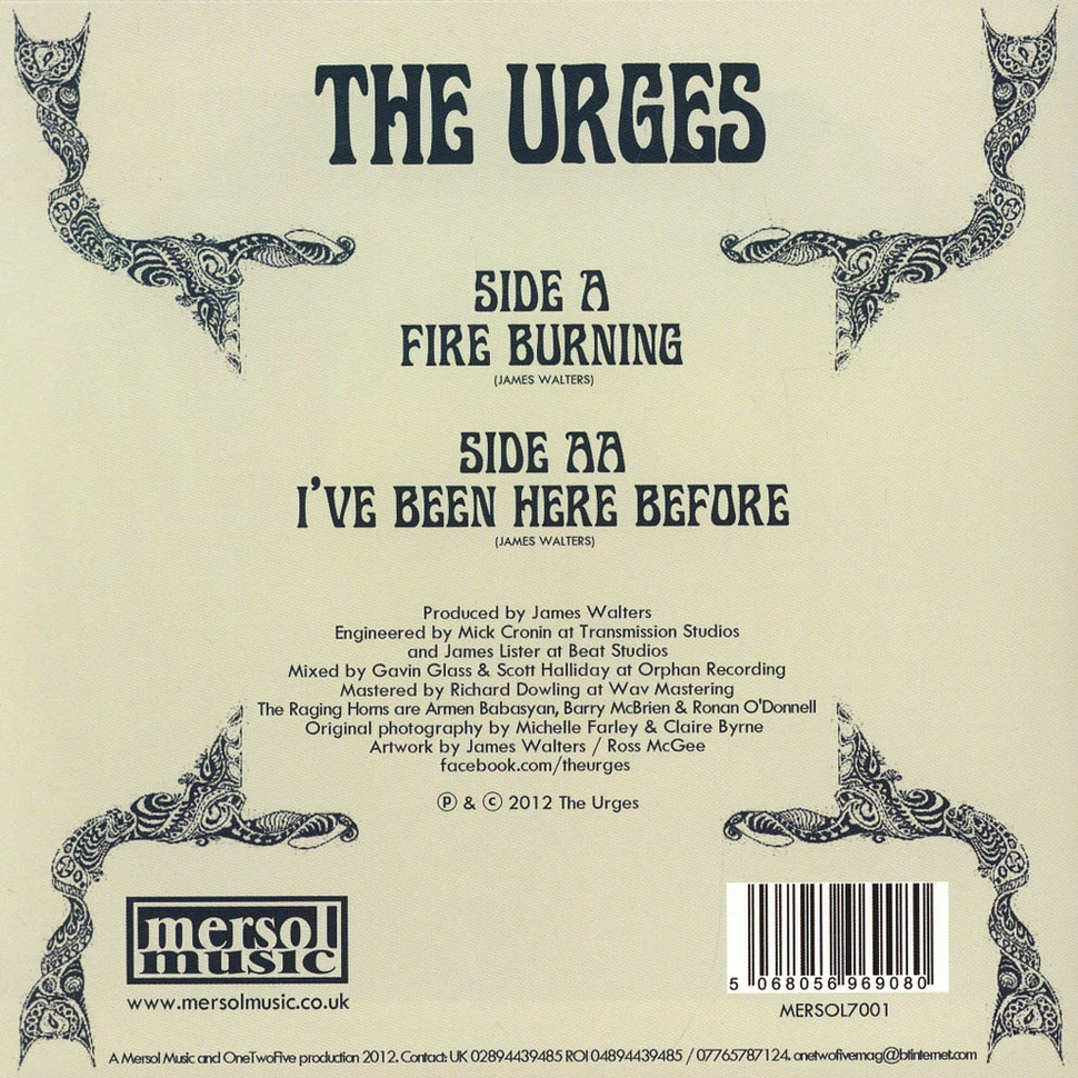 Urges - Fire Burning