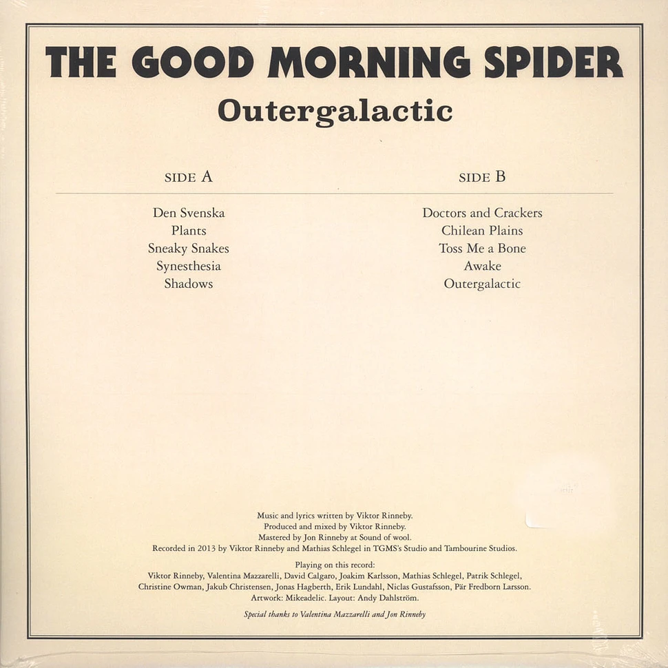 Good Morning Spider - Outergalactic
