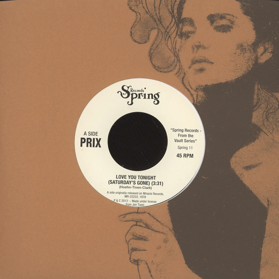 Prix - Love You Tonight / Love You All Day Long
