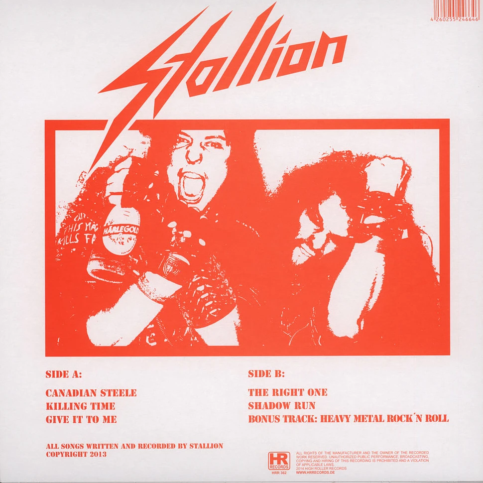 Stallion - Mounting The World Black Vinyl Edition