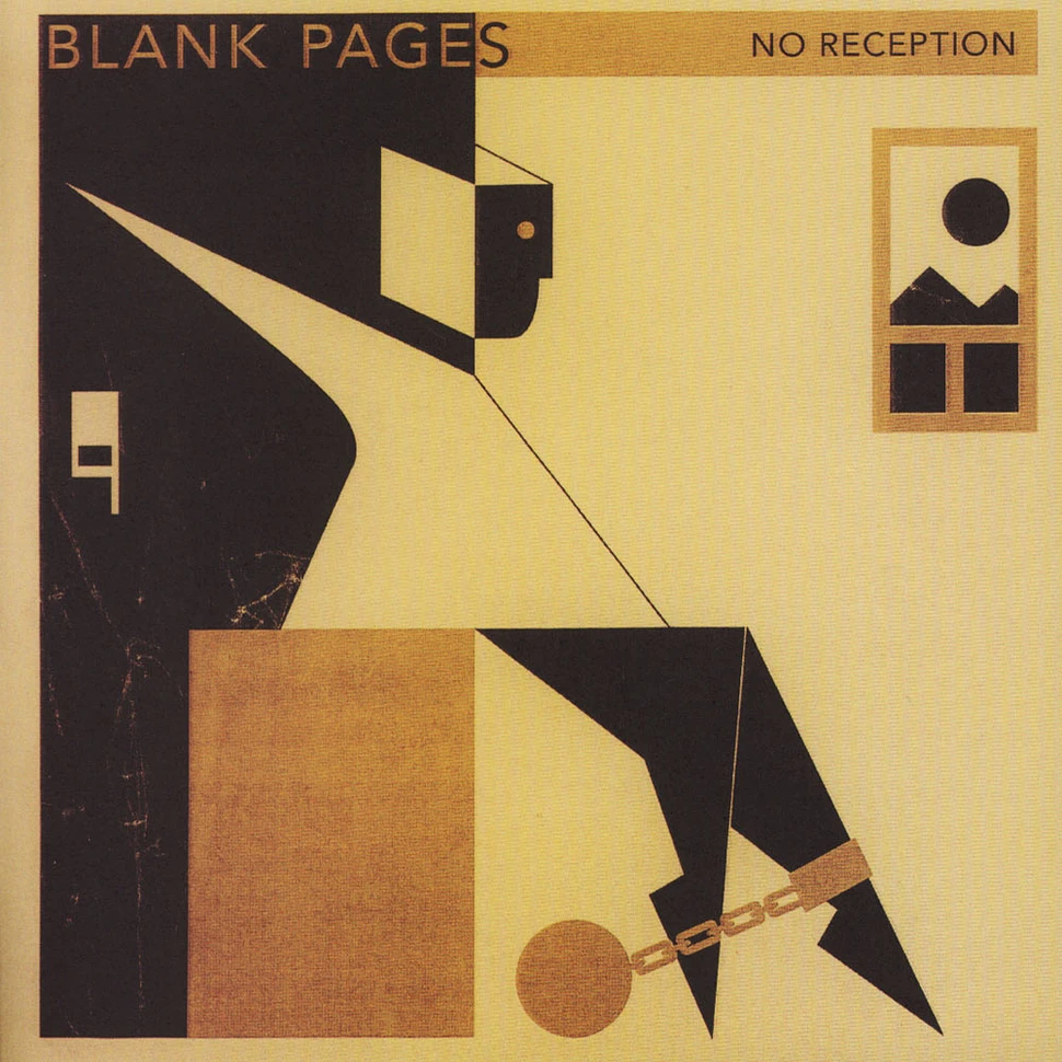 Blank Pages - No Reception B/w Golden Chains