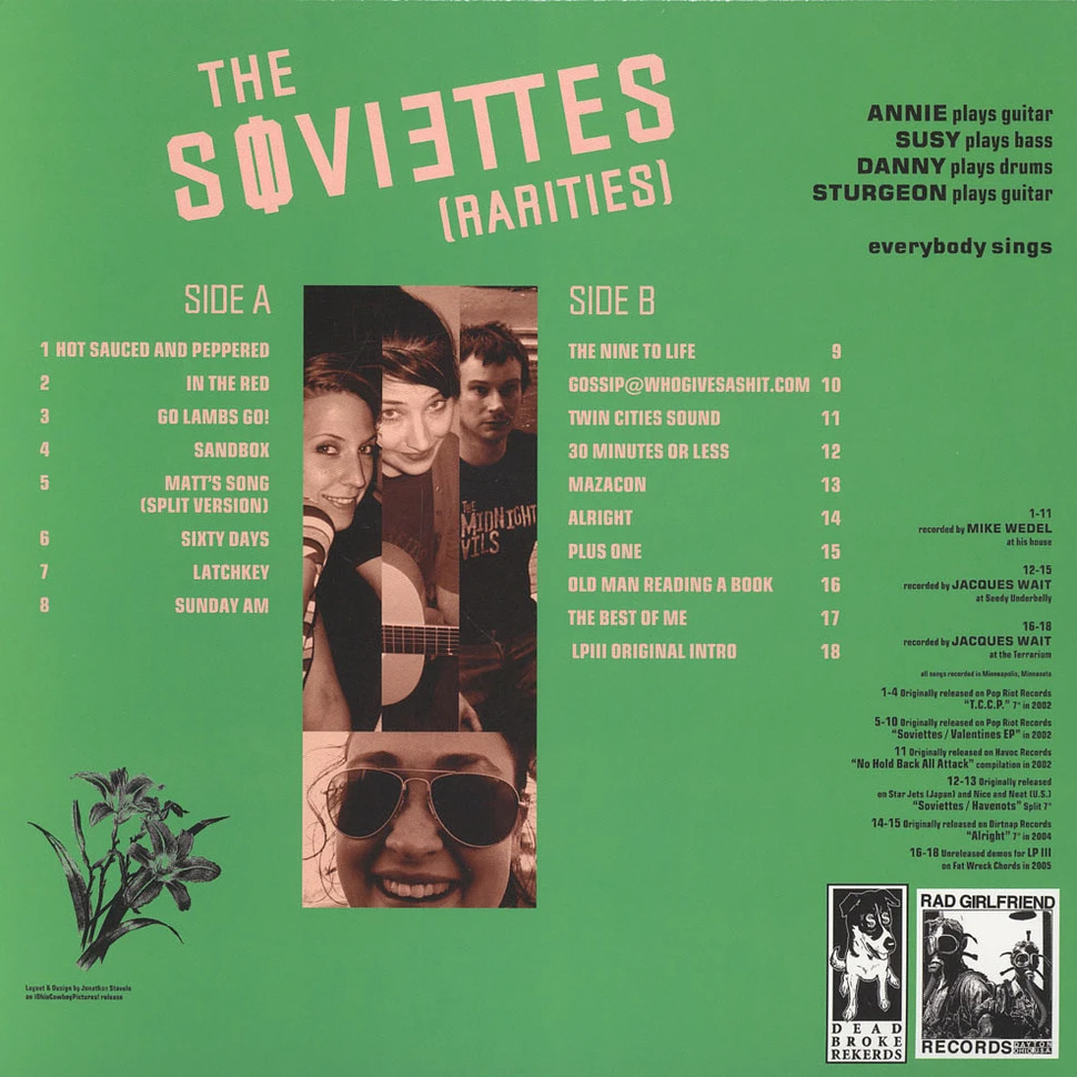 The Soviettes - Rarities