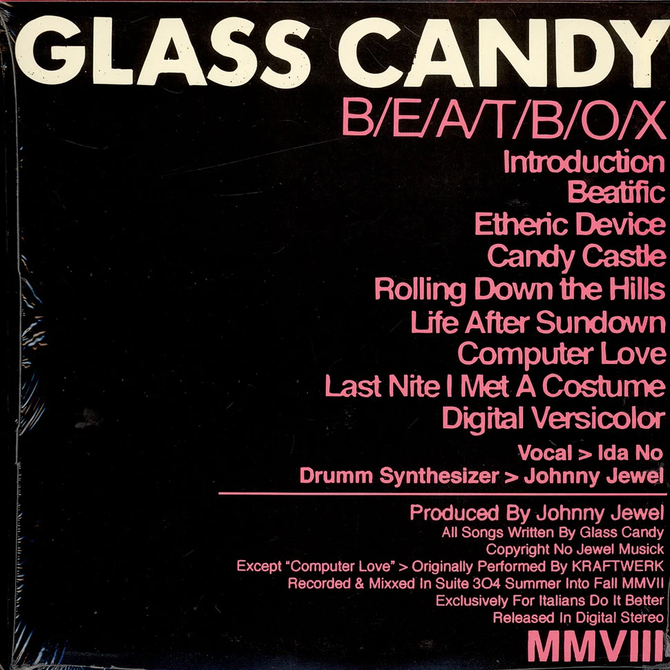 Glass Candy - B/E/A/T/B/O/X
