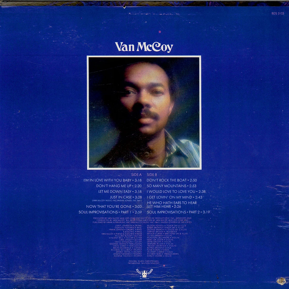 Van McCoy - Soul Improvisations