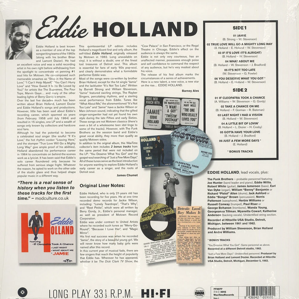 Eddie Holland - Eddie Holland