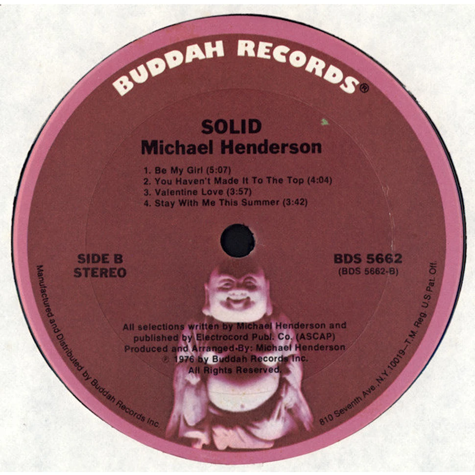 Michael Henderson - Solid