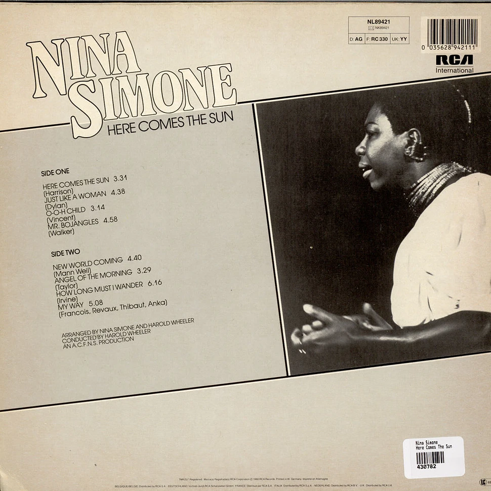 Nina Simone - Here Comes The Sun