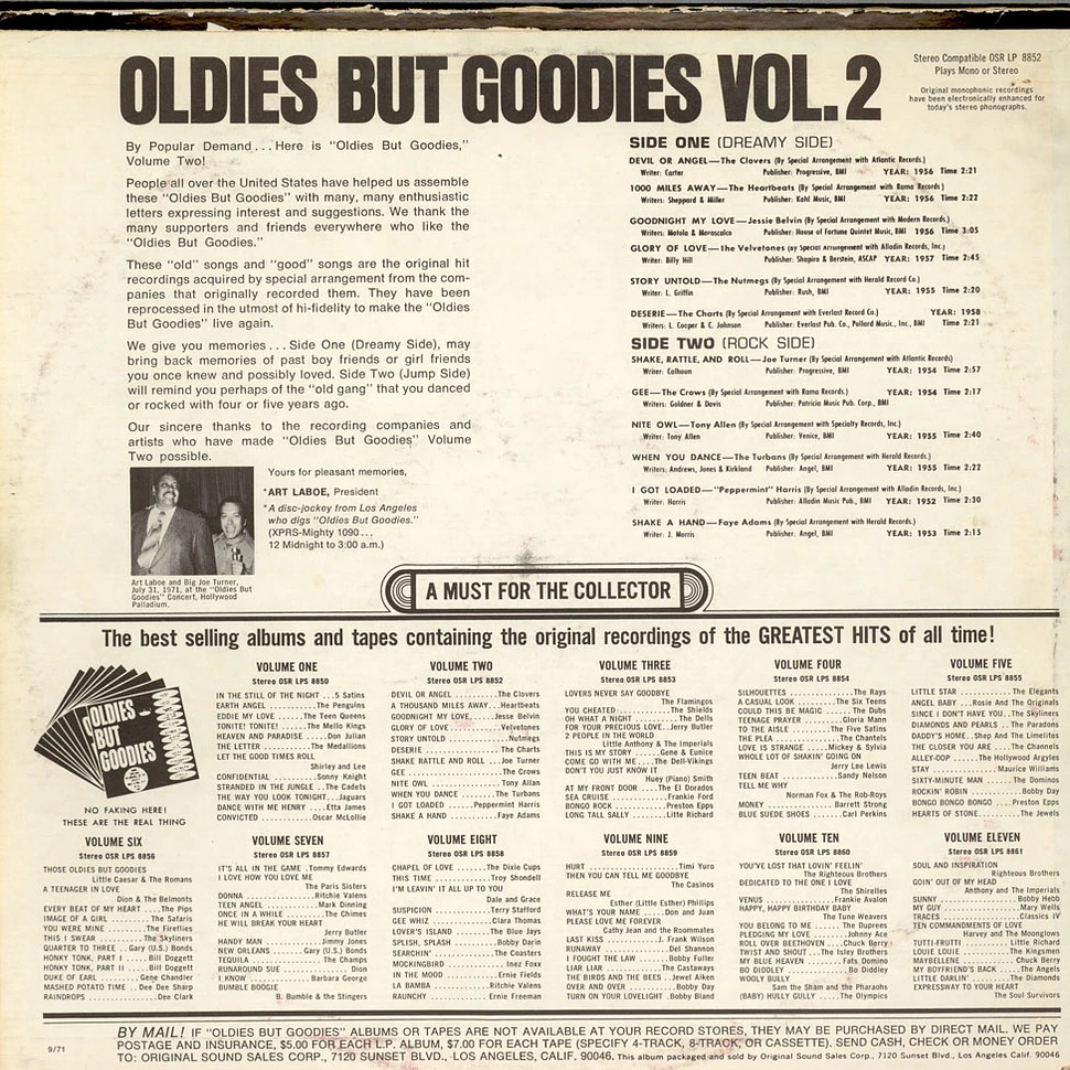 V.A. - Oldies But Goodies Vol. II