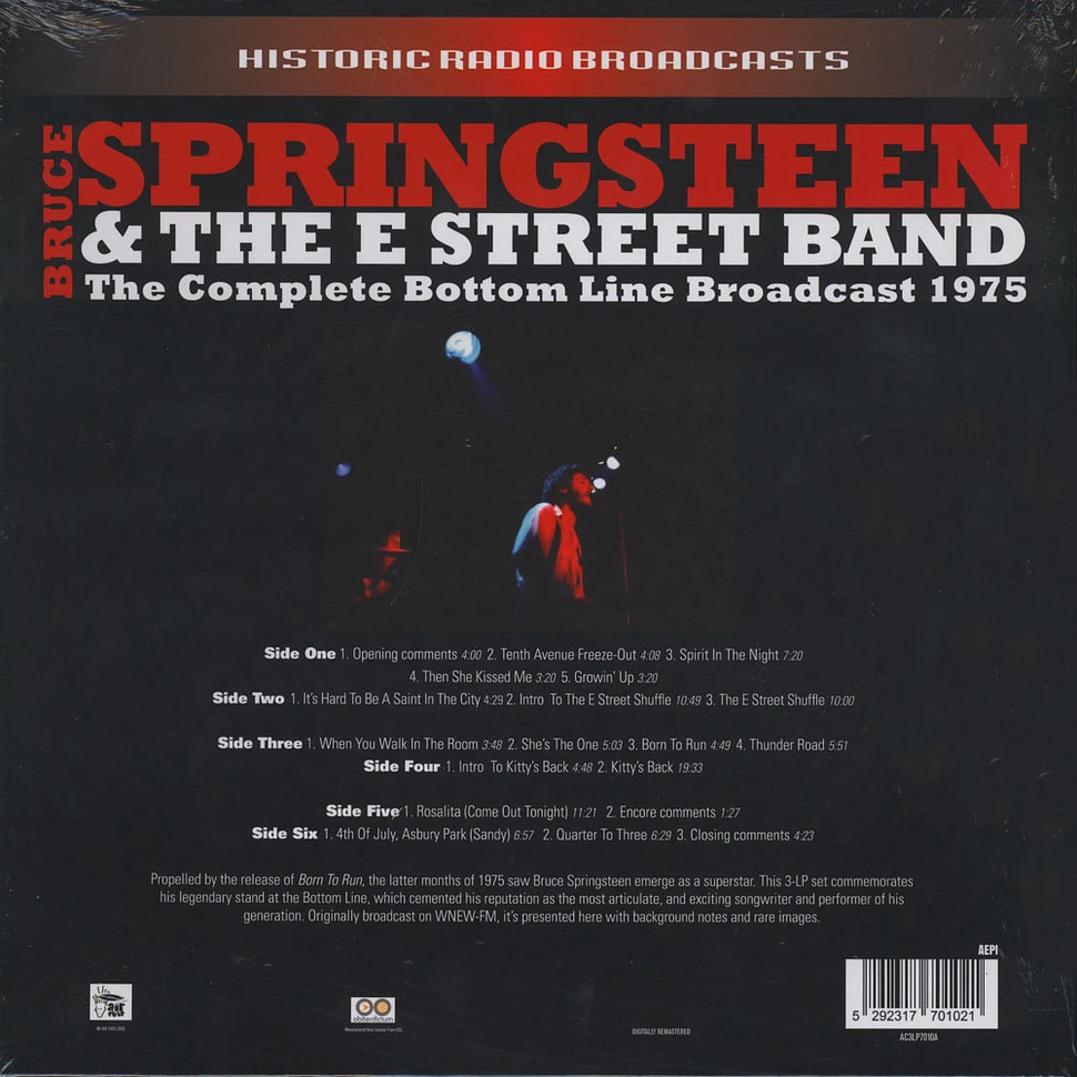 Bruce Springsteen & The E Street Band - The Complete Bottom Line Broadcast 1975