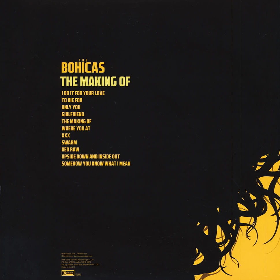 The Bohicas - The Making Of Limited Edition