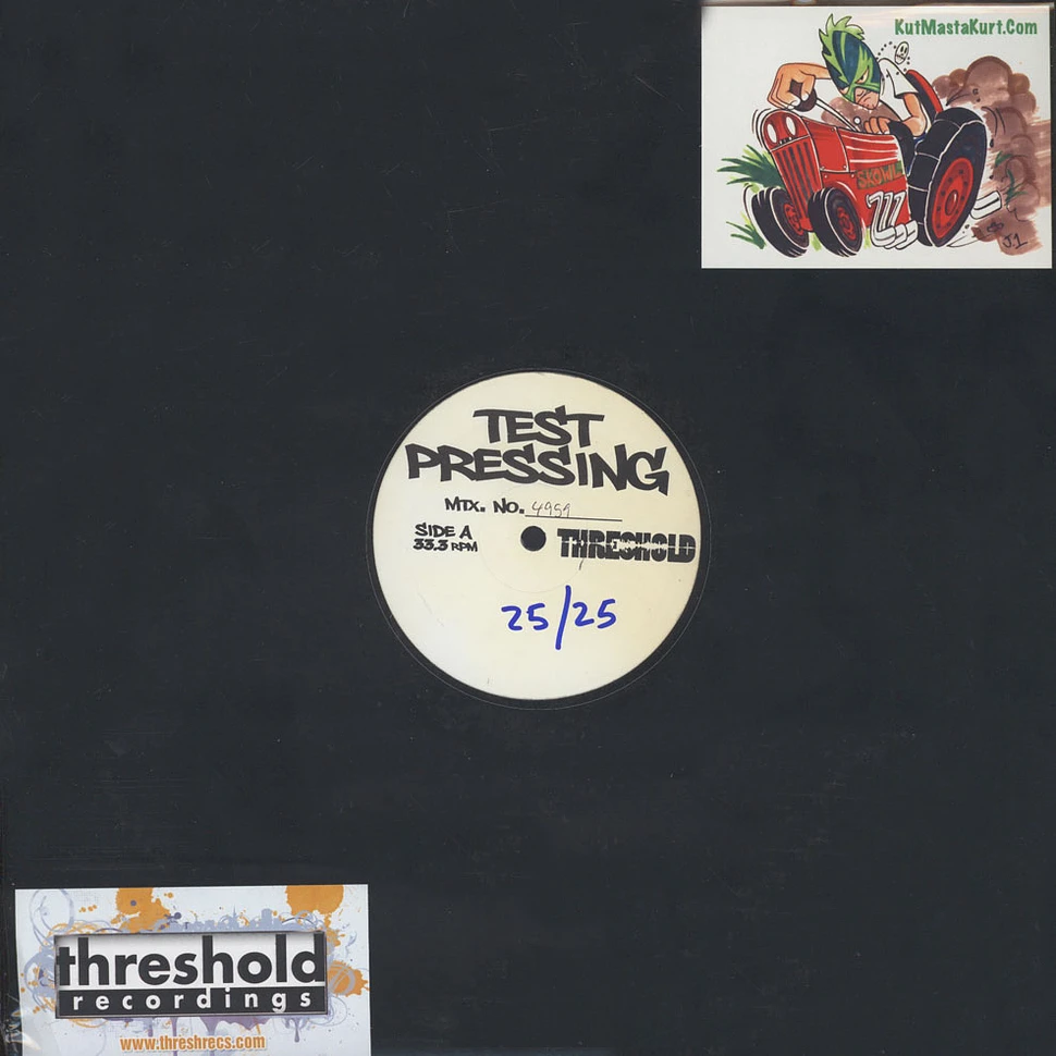 Retrogott & Kutmasta Kurt - RetroMastas EP Test Pressing