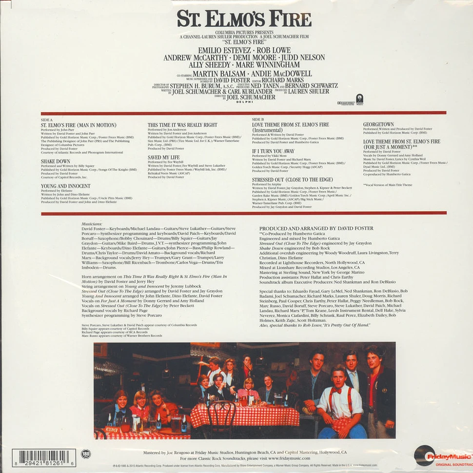 V.A. - OST St. Elmo's Fire