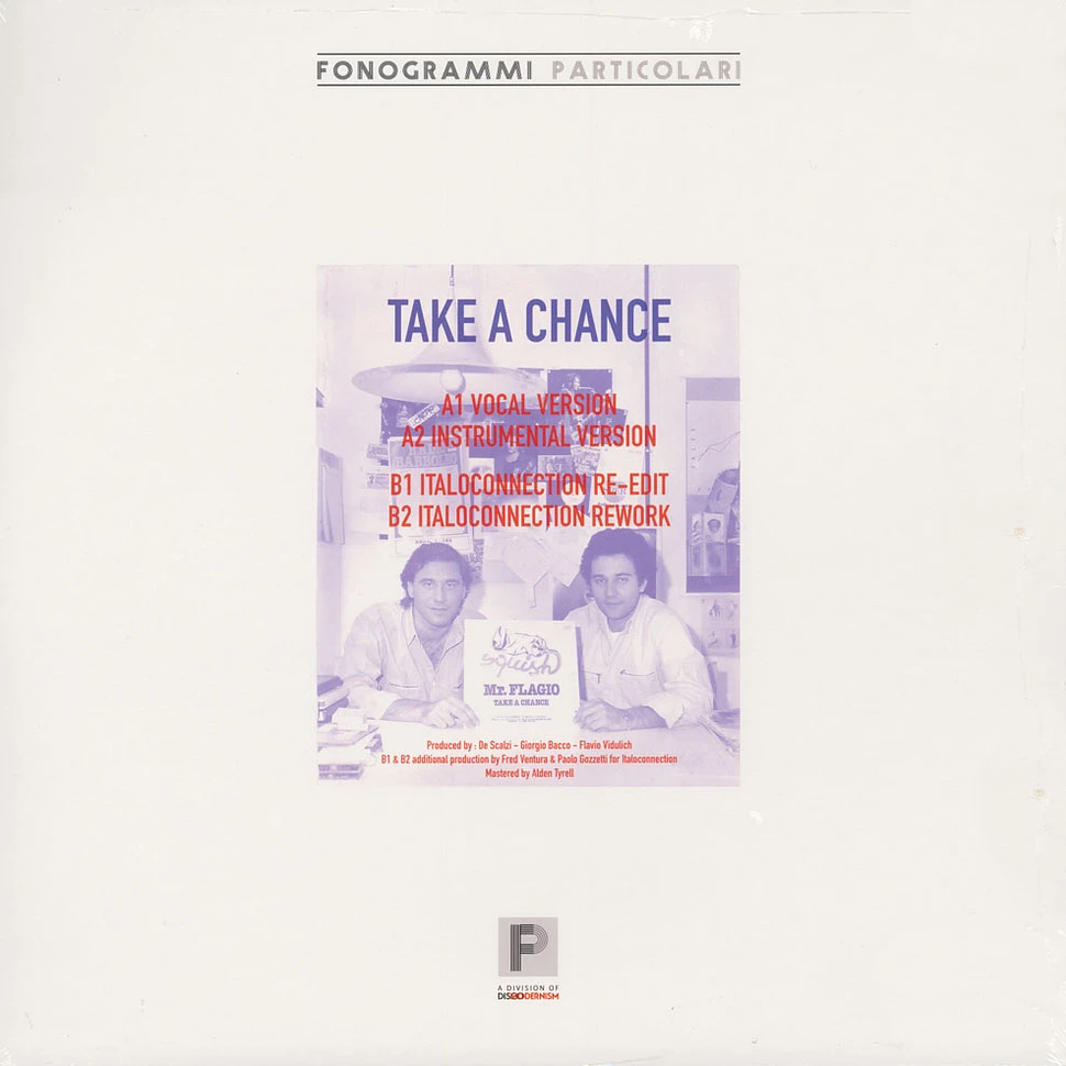 Mr. Flagio - Take A Chance Black Vinyl Edition