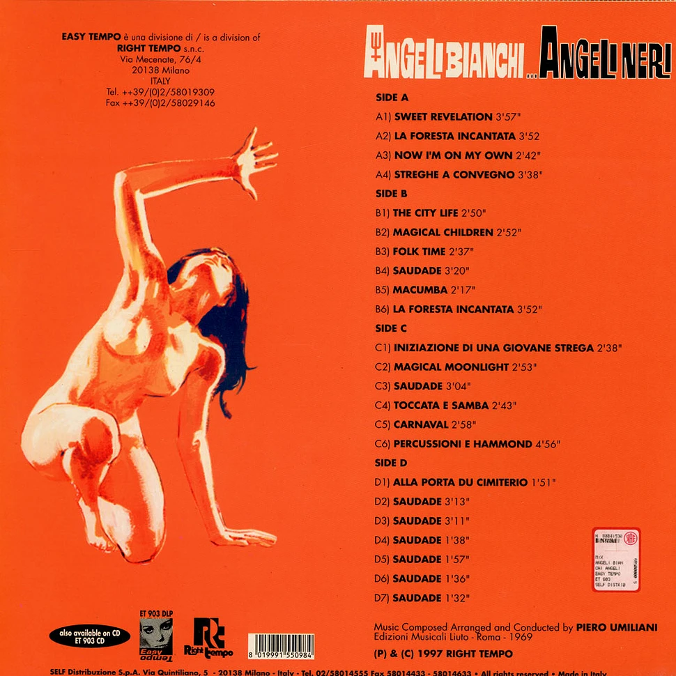 Piero Umiliani - Angeli Bianchi... Angeli Neri (The Original Complete Motion Picture Soundtrack)