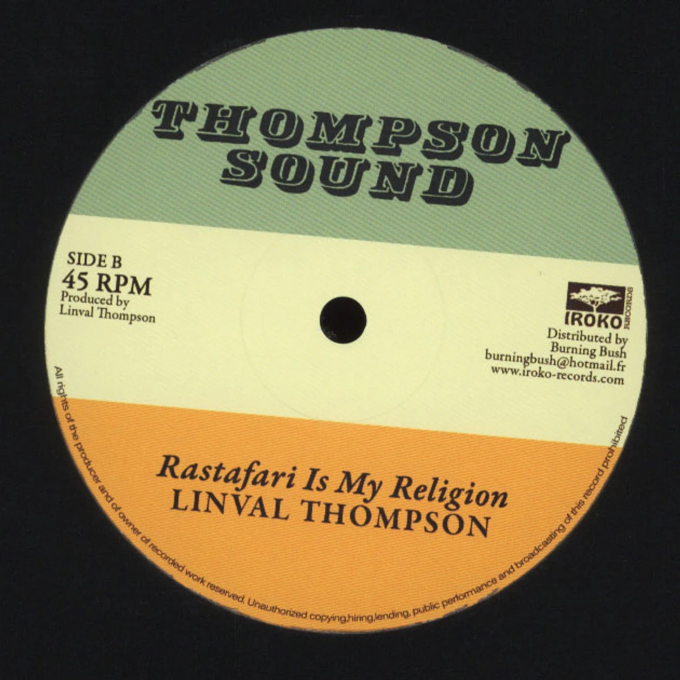 Anthony Johnson / Linval Thompson - Life Is Not Easy / Rastafari Is My Religion