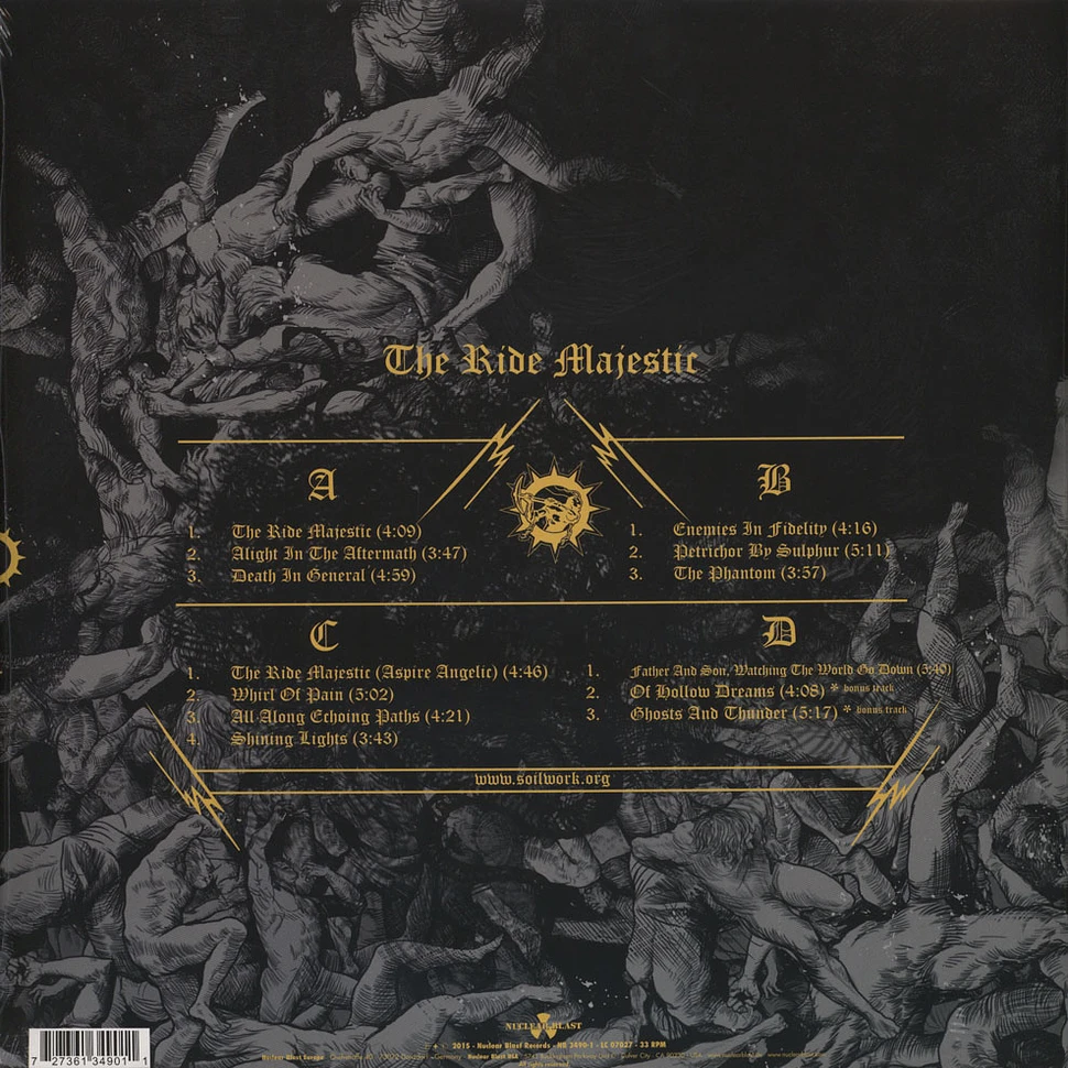 Soilwork - The Ride Majestic Black Vinyl Edition