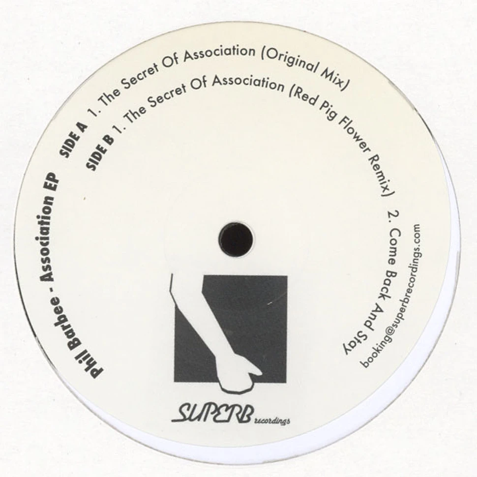 Phil Barbee - Association EP