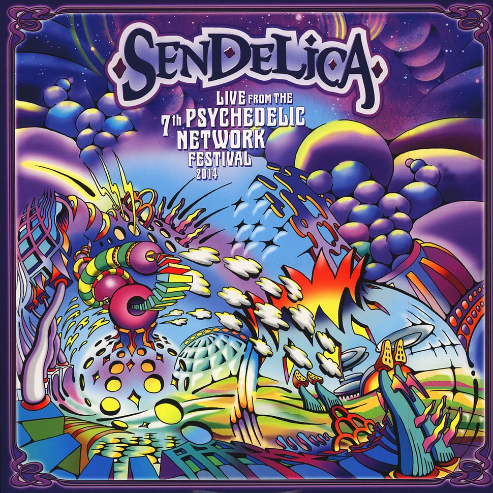 Sendelica - Live At The Psychedelic Network Festival Purple Vinyl Edition