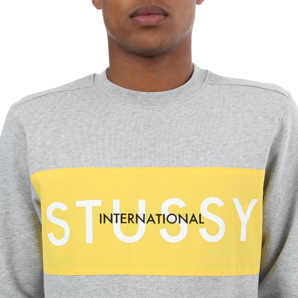 Stüssy - Int. Panel Crewneck Sweater
