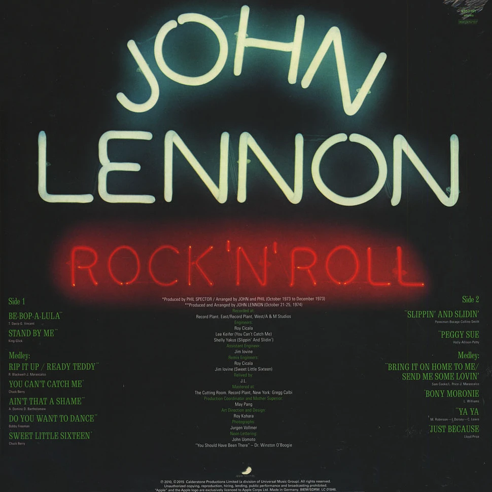 John Lennon - Rock 'N' Roll