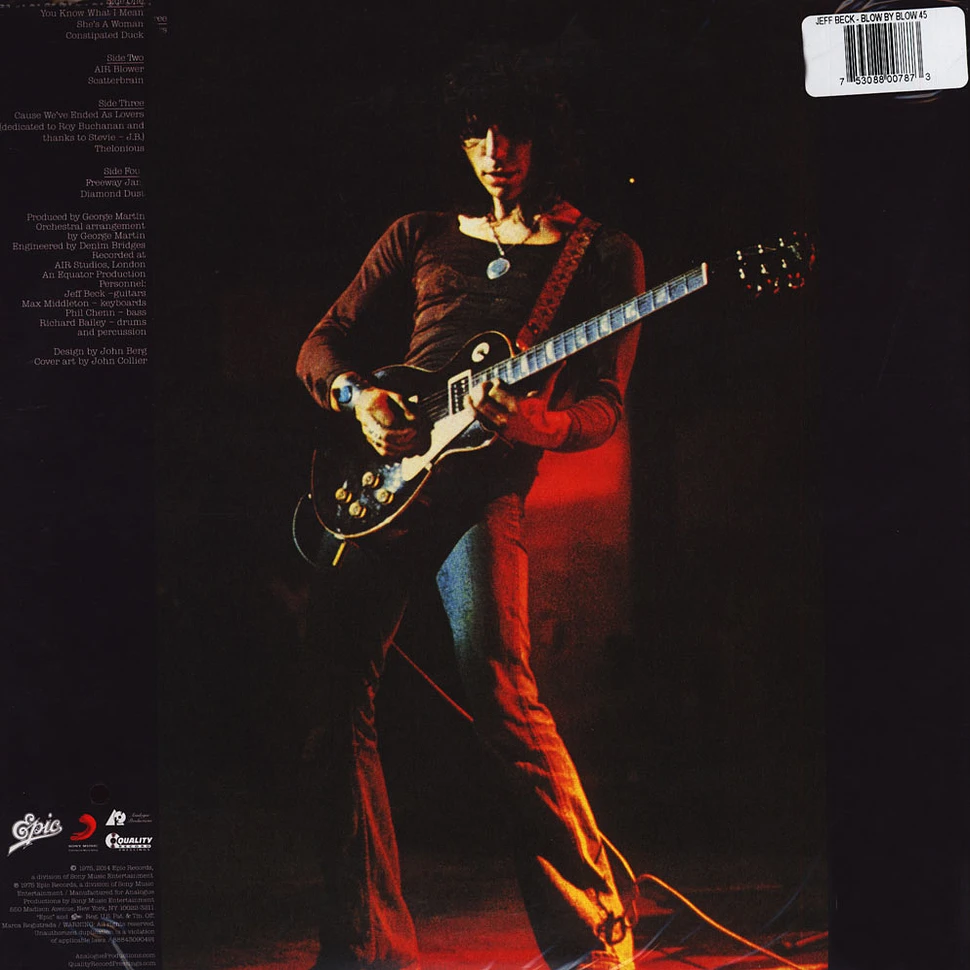 Jeff Beck - Blow By Blow 45RPM 200g Vinyl Edition
