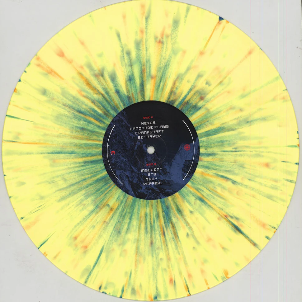 Spylacopa - Parallels Easter Yellow with Multi Colored Splatter Vinyl Edition