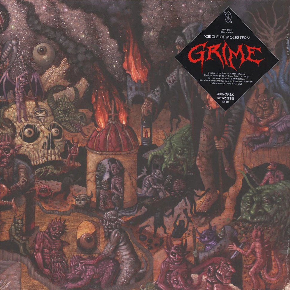 Grime - Circle Of Molesters Black Vinyl Edition