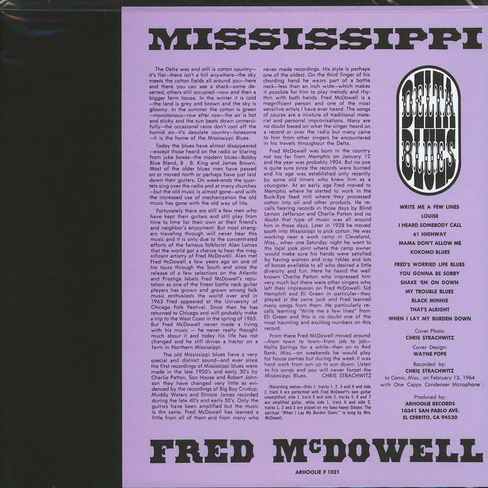 Mississippi Fred McDowell - Delta Blues