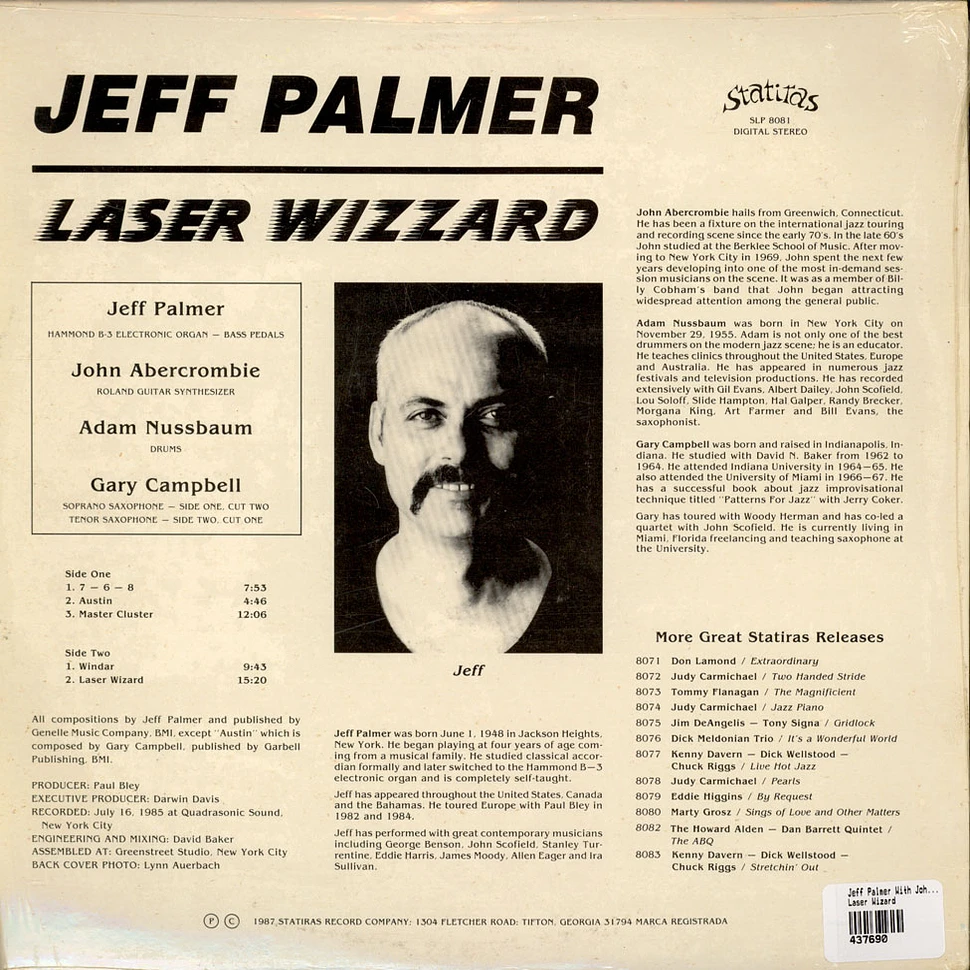 Jeff Palmer With John Abercrombie, Adam Nussbaum, Gary Campbell - Laser Wizzard
