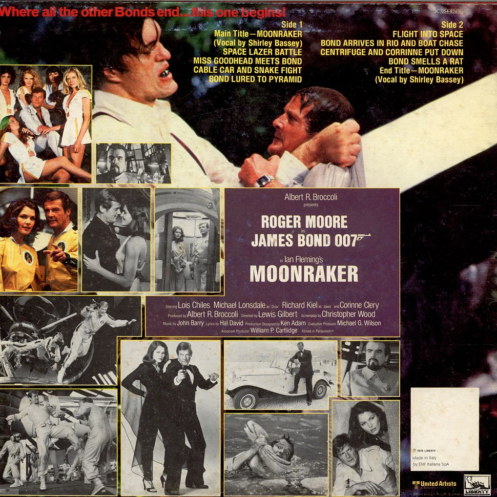 John Barry - Moonraker (Original Motion Picture Soundtrack)