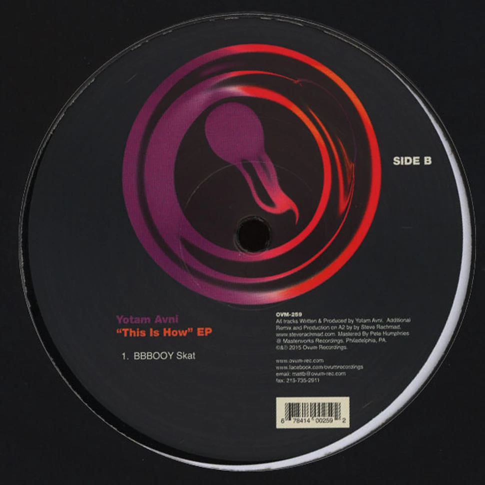 Yotam Avni - This Is How Sterac Remix