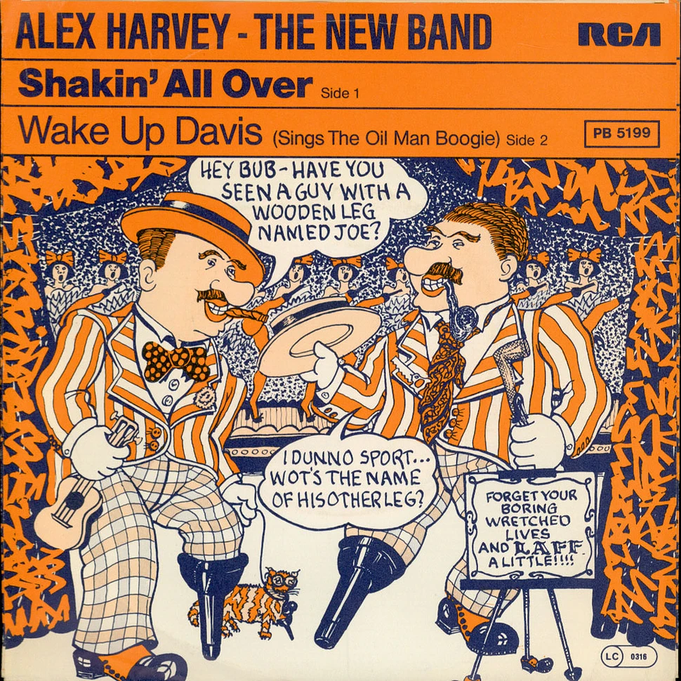 Alex Harvey - The New Band - Shakin All Over