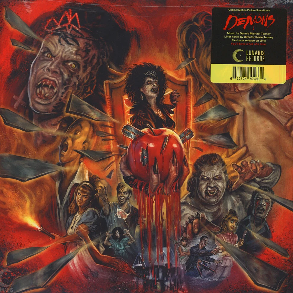 Dennis Michael Tenney - OST Night Of The Demons Red Vinyl Edition