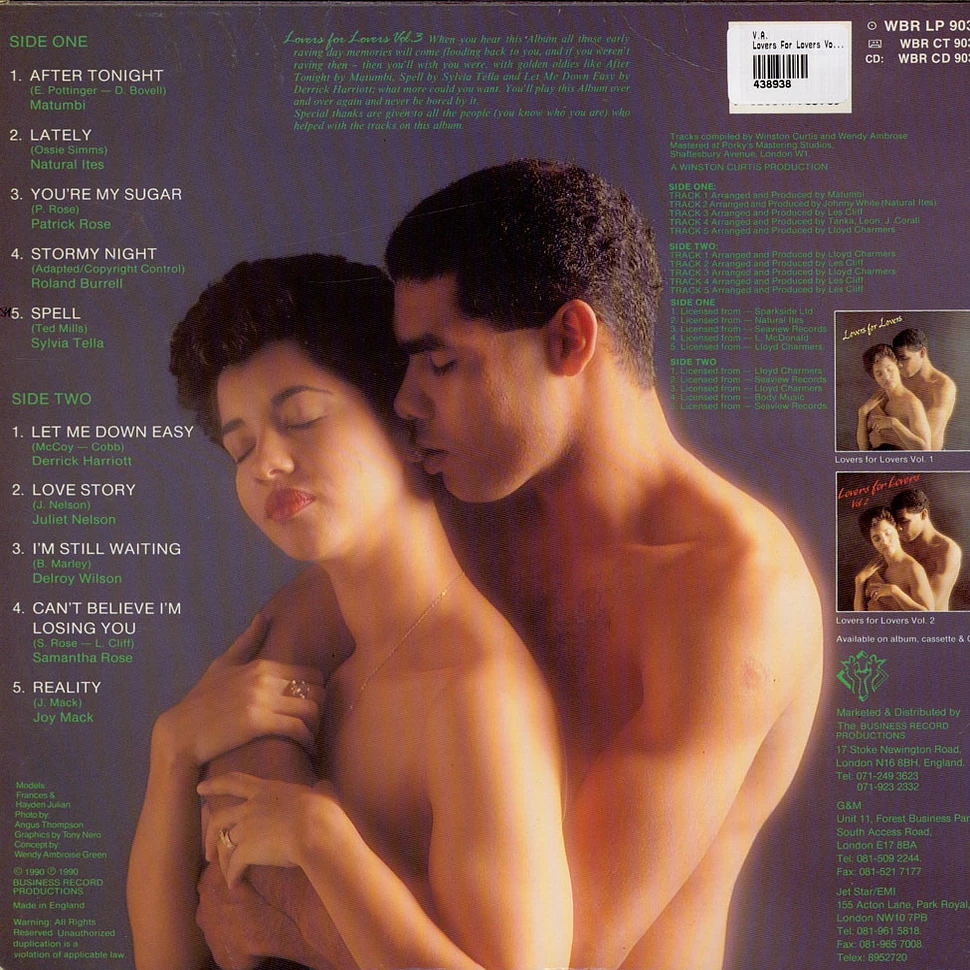 V.A. - Lovers For Lovers Vol. 3