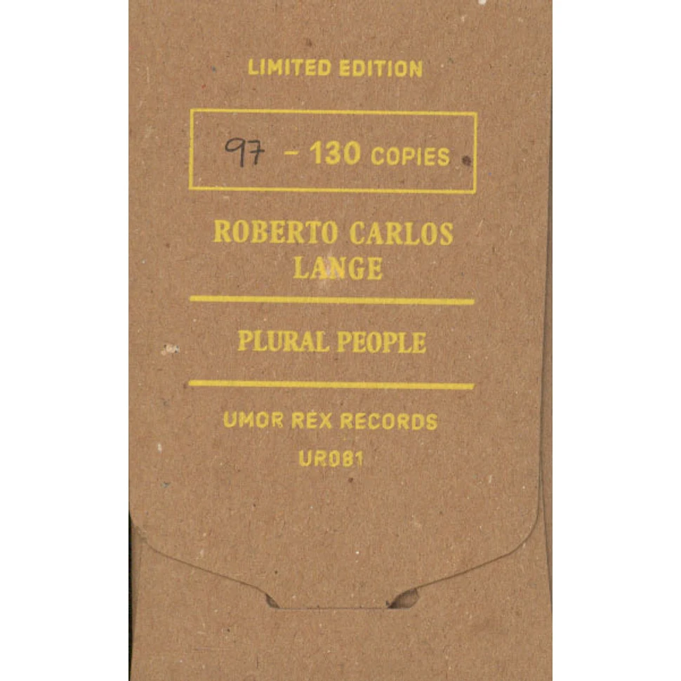 Roberto Carlos Lange - Plural People