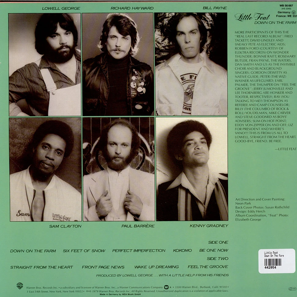 Little Feat - Down On The Farm