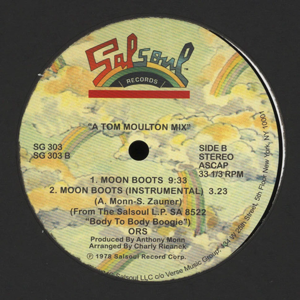 ORS (Orlando Riva Sound) - Moon Boots / Body To Body Boogie
