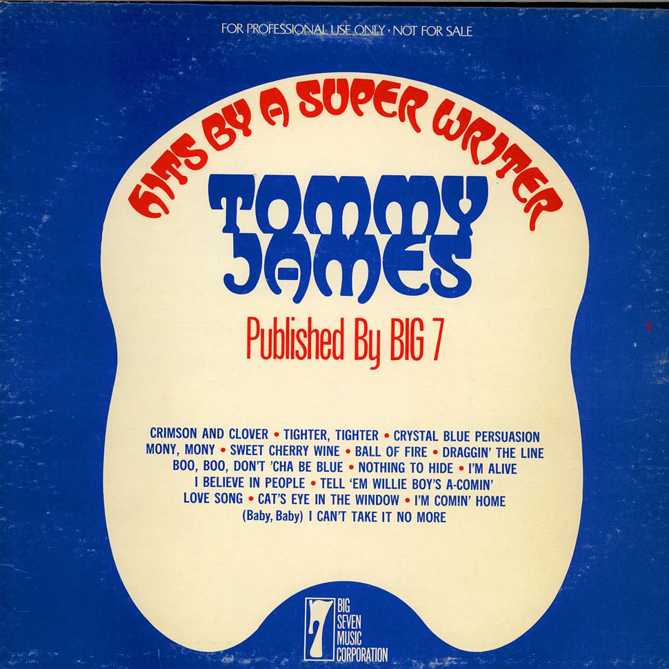 Tommy James - Hits By A Super Writer