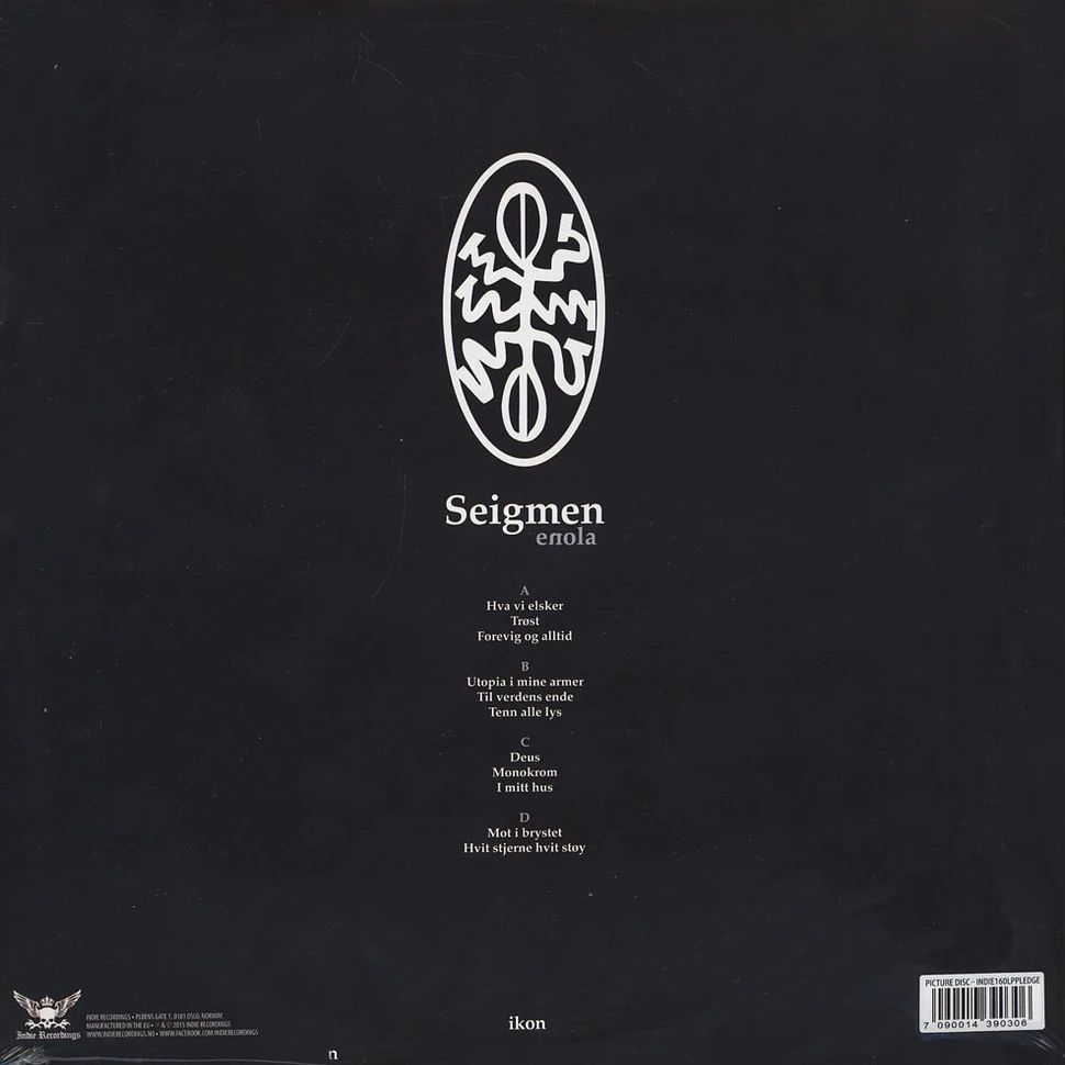 Seigmen - Enola Picture Disc Edition