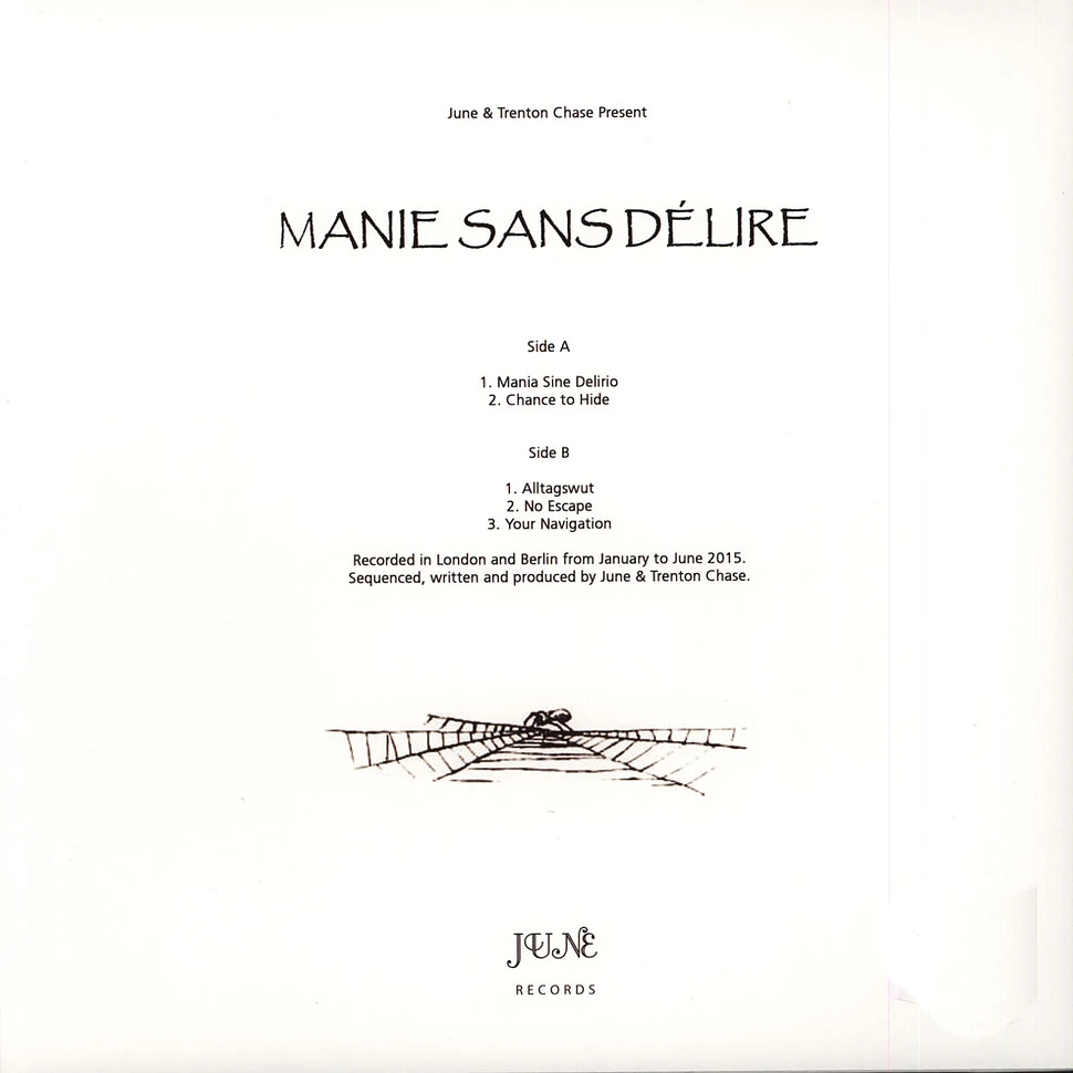 Manie Sans Delire (June & Trenton Chase) - Manie Sans Delire