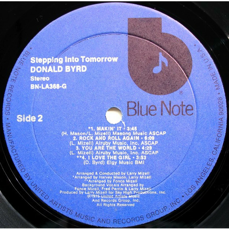 Donald Byrd - Stepping Into Tomorrow