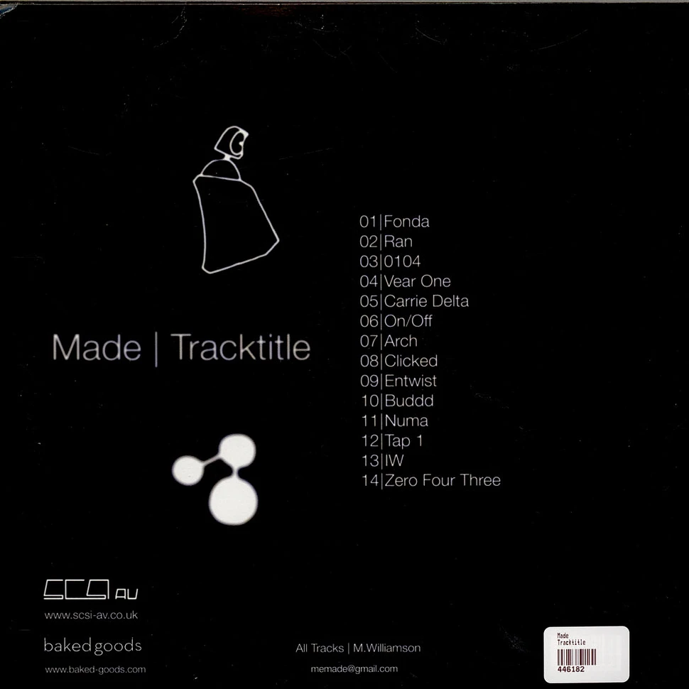 Made - Tracktitle
