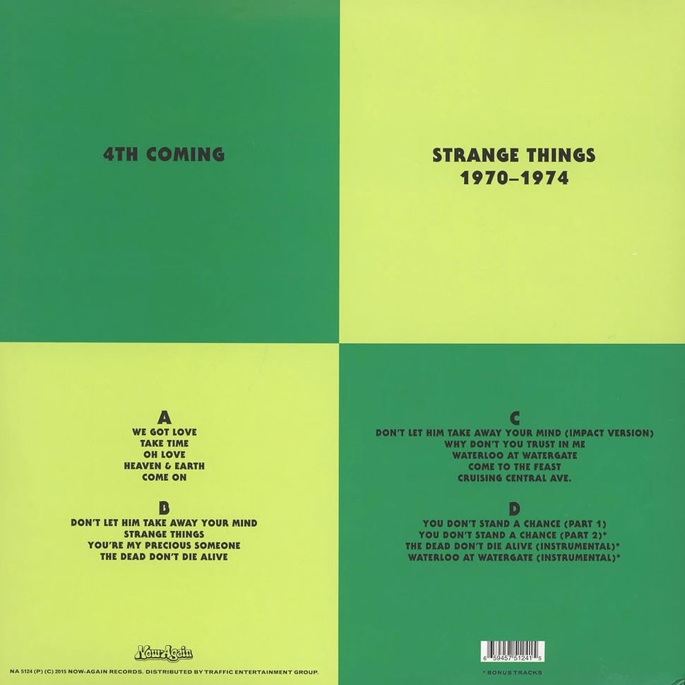 4th Coming - Strange Things: The Complete Works 1970-1974