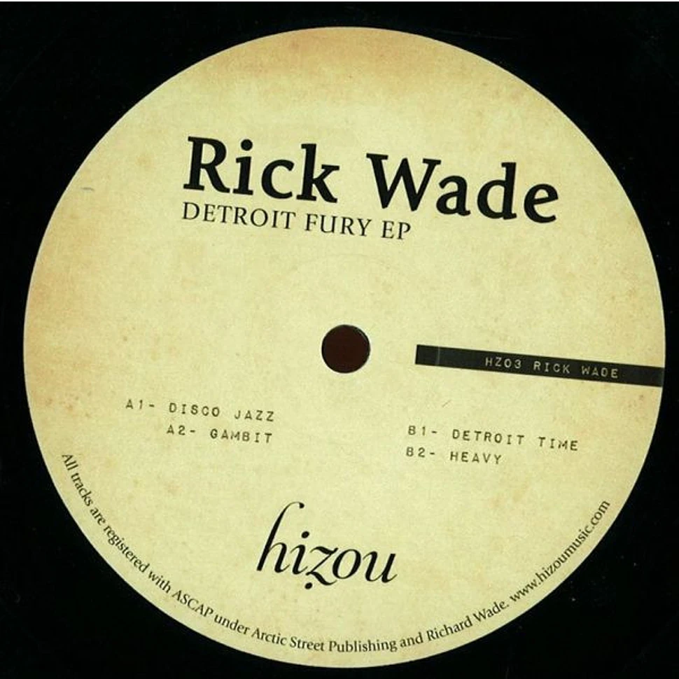 Rick Wade - Detroit Fury EP
