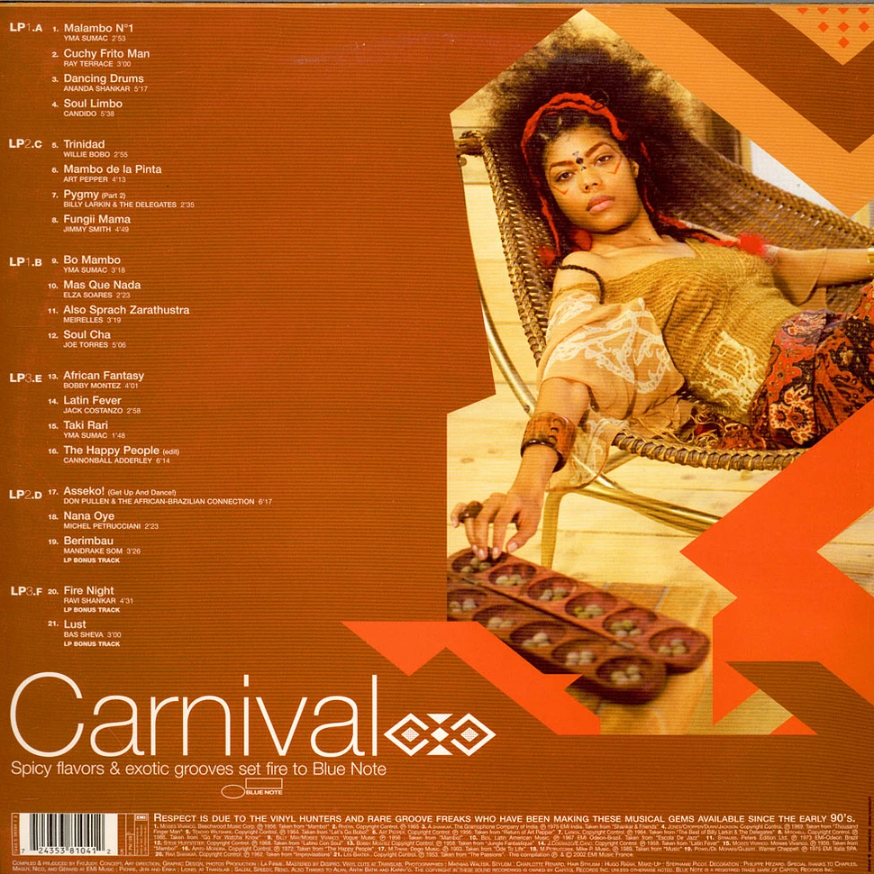 V.A. - Carnival (Spicy Flavours & Exotic Grooves Set Fire To Blue Note)