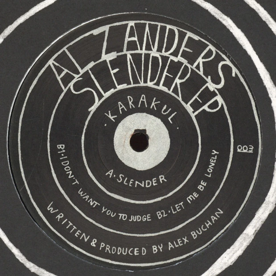 Al Zanders - Slender EP